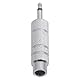 Trevi EM 408 UHF Set von kabellosen Mikrofonen UHF mit Bügel und Clip, universeller Empfänger 6,3 mm Klinke, ideal für Präsentationen, Karaoke und Unterricht, Betrieb bis zu 20 Meter