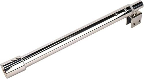 Ataoyus Barra de Soporte para mampara de Ducha de Acero Inoxidable, Ajustable 600 mm a 800 mm, 19 mm, Compatible con Cristal de 8 mm a 12 mm, Brazo Soporte mampara