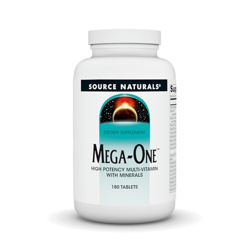 Source Naturals Mega-One Multi-Vitamin with Minerals* - 180 Tablets