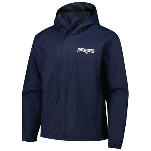 Image of Dunbrooke Men's NFL Tropic Waterproof Packable Full-Zip Hoodie Jacket