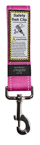 Rogz Utility Safety Dog Seat Belt Clip - Pink