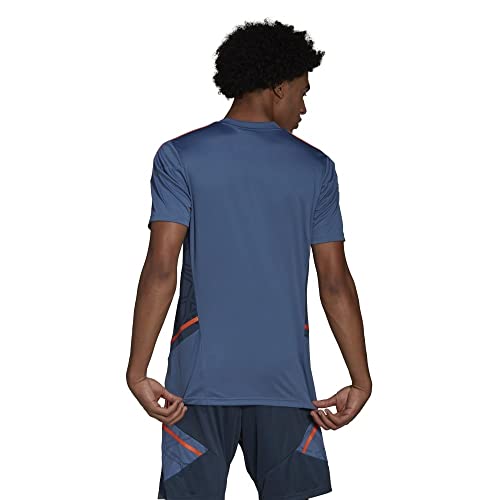 adidas Manchester United Condivo 22-Jersey de Entrenamiento (Short Sleeve), Color Azul, XX-Large para Hombre