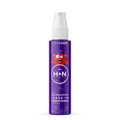 Clearlice Prevention Spray - Repel Lice and Safeguard Your Family | Daily Use Lice Prevention Spray Conditioner with Lavender and Rosemary Scent | Suitable for All Hair Types