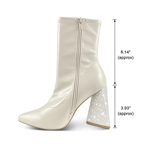 Image of BEST TRENDY Women's Comfort Pointed Toe Skimmer Ballet Flats Shoes Women's Oxfords Mary Jane T-Strap Oxford Shoes