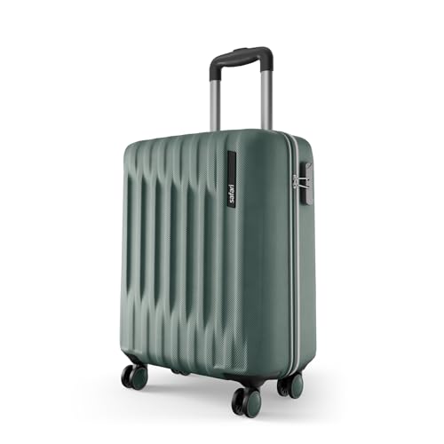 Safari Ray Neo 8 Wheels 55cm Cabin Trolley Bag, Hard Case Polycar...