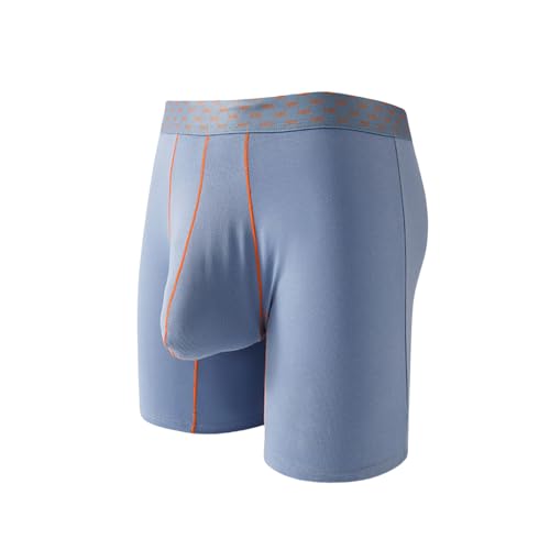 Thatrich Athletic Underwear Men Boxer Briefs Baggy Fit Mid Waist Underwear Sexy Boxers Soft Breathable Briefs Lightweight3