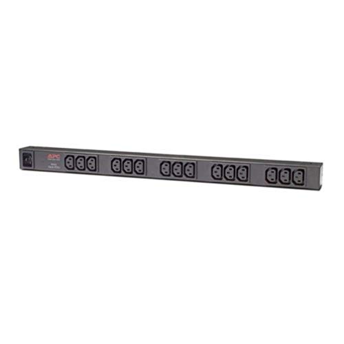 APC AP9572 PDU para montaje en rack - Unidades de Distribución Eléctrica (básico, cero U, 16 A, 208/230 V, 15 Salidas C13; IEC C20)