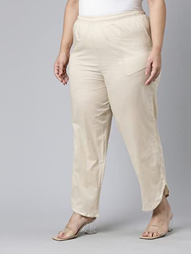 Image of GO COLORS Women Mid Rise Cotton Dhoti Pant