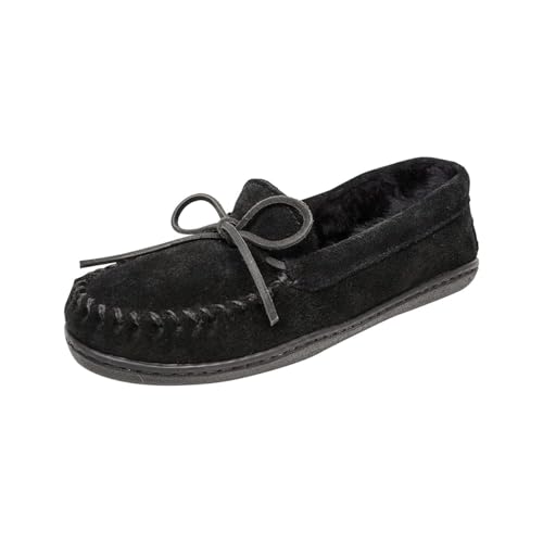 Image of Minnetonka Women's Sheepskin Hardsole Slipper