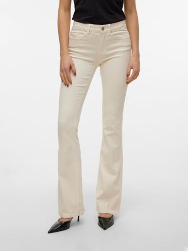 VERO MODA Female Ausgestellt VMFLASH Mid Rise Ausgestellt Jeans – Ansicht 2