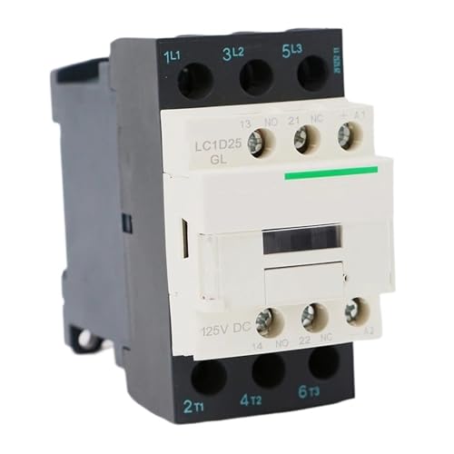 Contacteur électrique LC1D25GL 3P 3NO bobine 125V CC commutateur 25A