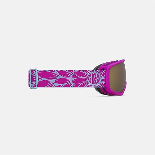 Giro Youth Stomp Ski/Snow Goggles - Pink Bloom - AR40 Lens - Image 4