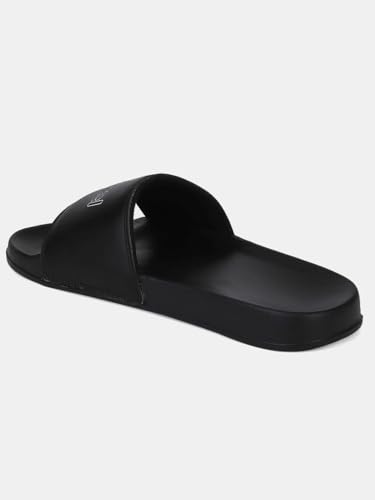 Image of hummel CLASSIC MEN SLIDERS Comfortable Cushioned Sole Arch Support Durable Lightweight Flexible Trendy Style Flip flops and Slippers Slides for Men Daily use Chappal