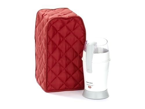 Image of Covermates Coffee Maker Cover, 5 inchW x 5 inchD x 10 inchH, Red