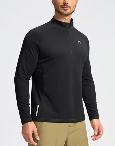 G Gradual Men's Running Shirts Long Sleeve Athletic Shirt Lightweight Quick Dry Quarter Zip Pullover for Men Workout Gym Golf2
