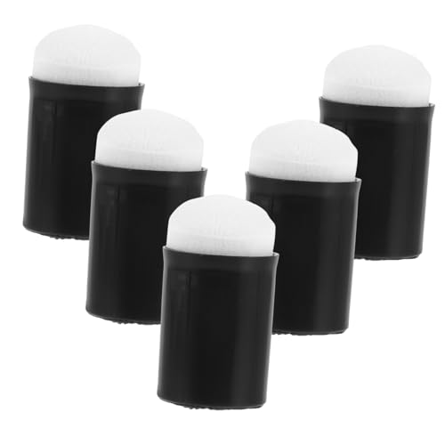 HOODANCOS 5Pcs Finger Sponge Daubers for Easy Ink Chalk and Paint Application Creative Projects for Crafts and Art Activities
