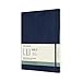 Produktbild Moleskine - 18-Monats Wochenplaner/Terminplaner, Terminkalender 2020/2021, Wochennotizbuch mit Softcover und elastischem Verschluss, Format X-Large 19 x 25 cm, Farbe Saphirblau, 208 Seiten