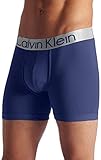 Calvin Klein Men's Underwear Steel Micro Boxer Briefs, Dark Midnight ,Medium