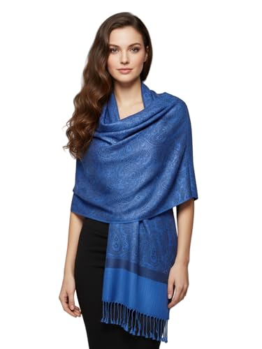 La mejor selección de Bufandas, estolas y fulares para Mujer los más solicitados. 50 paskmlna Paisley Jacquard Pashmina Estola Shawl Wrap bufanda, 018-111