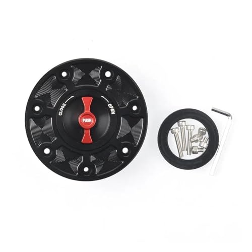 Für KTM RC 125 200 Duke125 Duke200 Duke390 RC125 RC200 RC390 2012-2016 Motorradzubehör Öltankabdeckung Gas Kraftstofftankdeckel(Red)