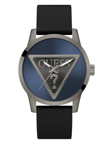 Questo orologio di alta qualità ha un cinturino in silicone nero (lunghezza 21 cm e larghezza 21 mm) con una fibbia ad ardiglione
