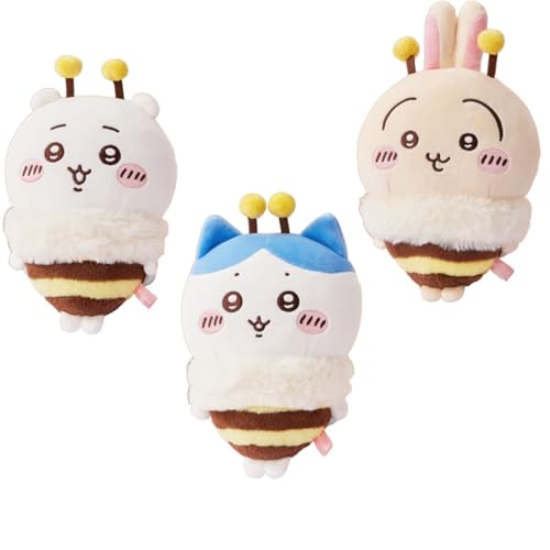 WYCOS ちいかわ ハチさん ぬいぐるみ 抱き枕 コレクション インテリア 部屋飾り ソファー抱き枕 萌えグッズ クリスマスプレゼント オシャレ 癒しグッズ 誕生日プレゼント (B) [並行輸入品]