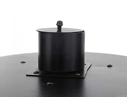 Foto von tepro Holzkohlegrill Räucherofen Fairfax, Räucherfass ca. 103,8 x 45,4 cm Ø, Grillfläche: ca. 41,2 x 38,8 cm, Schwarz, 1104N