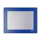 spLEAN INFLOORMA PRO Bodenfenster 10 Stück, 380 x 290 mm, bis DIN A4, dunkelblau, Bodenmarkierung für Stellplätze, Lagerflächen und Produktionsbereiche, selbstklebend und staplerfest