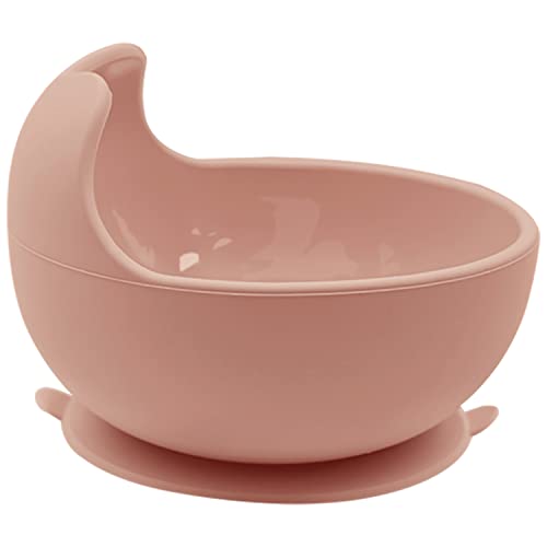 Totaha Silicone Suction Baby Bowl, Easy Scooping Self-Feeding, Inwardly Curved Walls Preventing Food Dropping Design, Bpa-Free Non-Slip Large Silicone Bowls For Toddler Kids (Upgrade Strong Suction) #TOP11
