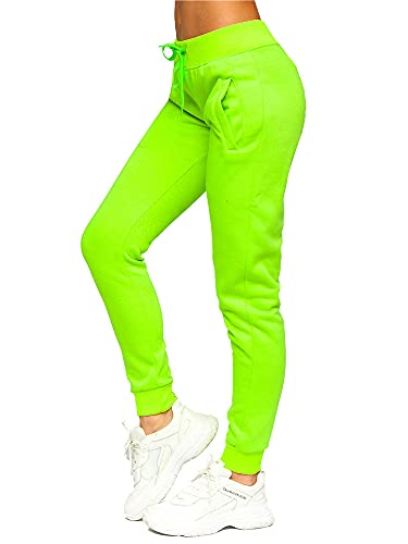 BOLF Damen Jogginghose Basic Sporthose Baumwolle Sweatpants Jogger Frauen...