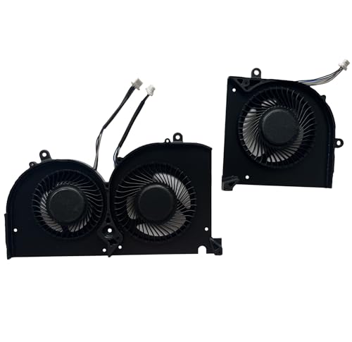 SYW·pcparts Fan for MSI GS76 Stealth 11UE 11UG 11UH MS-17M1 CPU + Gpu Cooling Fan