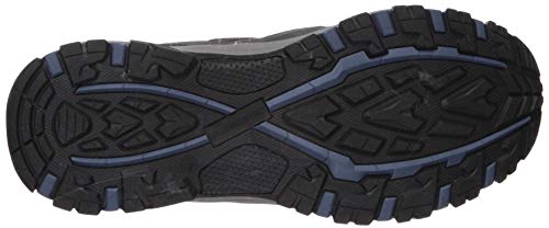 Skechers Men's Selmen-Enago Trail Oxford Hiking Shoe, Grey, 12 Extra Wide Us #TOP3