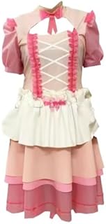 VIYOLI Vestido de látex para Cosplay, Rosa, Unisex, Personalizable en Talla y Color.