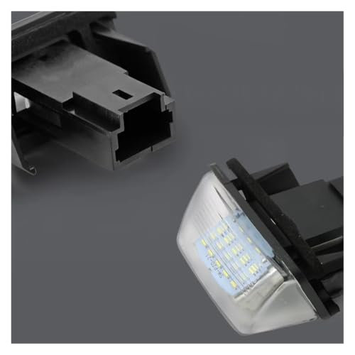Luces de luz LED matrícula para coche Citroen C4 C3 Picasso plafón trasero bombilla 12v 2