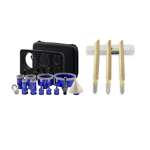 Kit de brocas de diamante para perforar miniatura 1