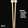 Meinl SB400 Super Soft Drum Set Mallet Stick & Brush #2