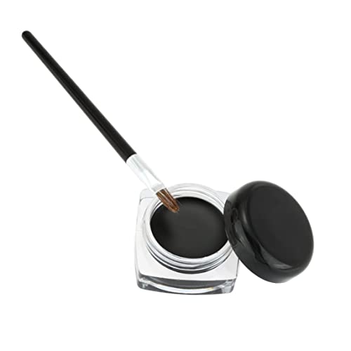 Delineador de Gel Waterproof Negro 5g con Brocha miniatura 2
