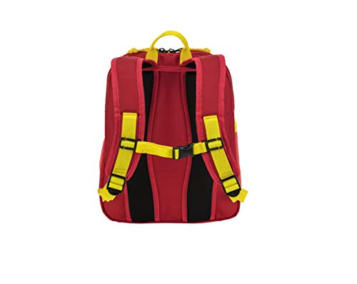 HEAD Unisex-Youth Kids Rugzak Tennis Bag, Rood/Geel, One Size - Image 3
