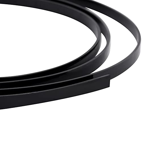 Musiclily 1650X7X1.5Mm Plastic Binding Purfling Strip For Acoustic Classical Guitar, Black #TOP3