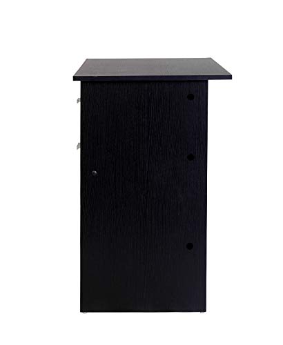 OneSpace Adina 2 Drawers Writing Desk, Black