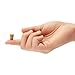 Juvale Tiny Cork Plugs & Mini Stoppers - 100-Pack, 0.4 x 0.3 x 0.5 In, Brown - Corks for Test Tubes & Mini Bottle Lids for DIY Crafts & Spice Shakers