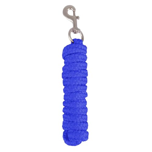 Longe QHP Tricot Heavy Snap 2 m bleu cobalt de qualité supérieure