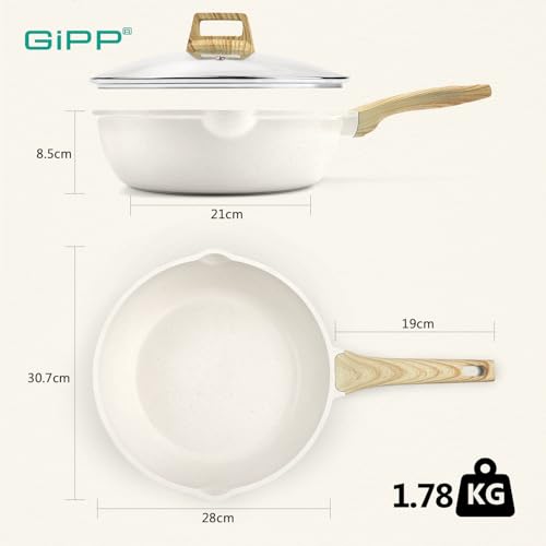 Detalle de la tapa GiPP freidora granito