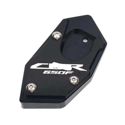 Plaque support CBR650F contre les chutes de moto sur sol meuble