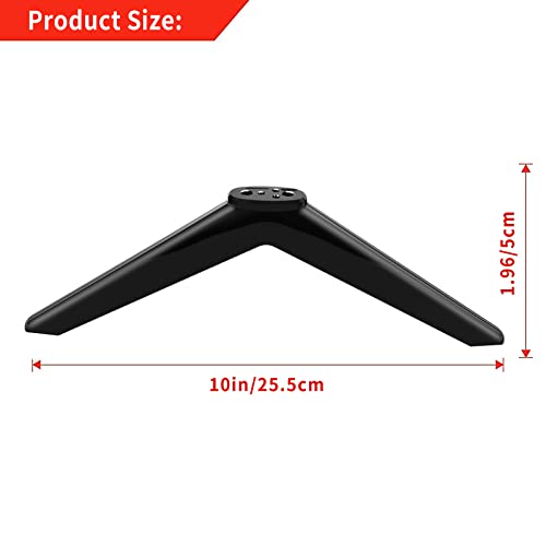 Notiela Tv Stand Compatible With Tcl Roku Smart Tv, Base Stand For Tcl 40In 43In 55In Roku Tv, Tv Stand Legs For Tcl Roku Tv With Screws (Black) #TOP6