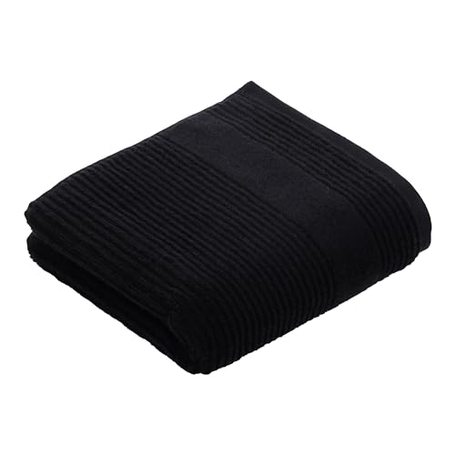 Vossen Tomorrow Handtuch 50 x 100 cm schwarz