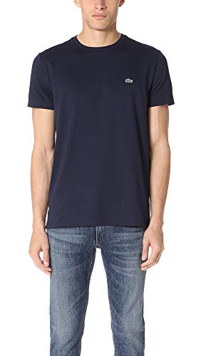 Image of Lacoste Men's Short Sleeve Pima Jersey Crew Neck Tee