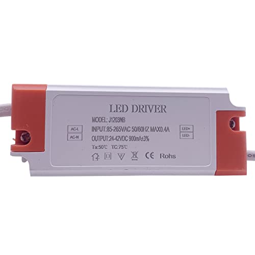 Image of LED Driver 300mA 600mA 900mA 1-3w 4-7w 8-12w 12-18w 18-25w 25-36w LED Constant Current Driver Power Unit Supply for LED Bulb Transformers (30W 900mA)