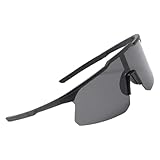 jklymm Kratzfeste Schutzbrille, wind und sandbeständig, Sport für Radfahren, Wandern und Roadtrip, rutschfester Radschutz