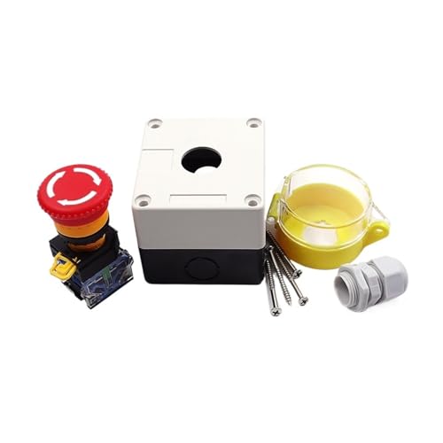 Bouton d'arrêt d'urgence 22mm pour commande d'ascenseur et levage